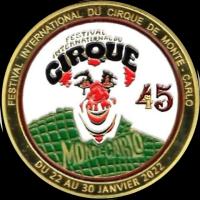 Medaille du 45e Festival du Cirque Medaille du 45e Festival du Cirque